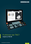 TNC7的功能 – 与TNC 640的 功能比较